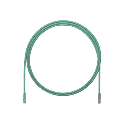 PANDUIT - Cable de Parcheo UTP, Cat6A, 24 AWG, CM, Color Verde, 4.57 Metros (15 Pies)