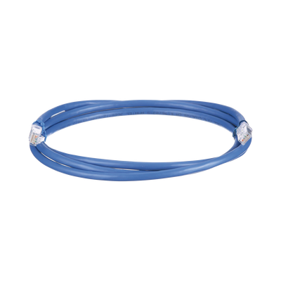 PANDUIT - Cable de Parcheo UTP, Cat6A, 24 AWG, CM, Color Azul, 6.1 Metros (20 Pies)