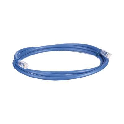 PANDUIT - Cable de Parcheo UTP, Cat6A, 24 AWG, CM, Color Azul, 2 Metros (6.56 Pies).