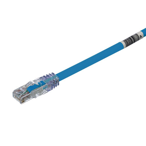 PANDUIT - Cable de Parcheo UTP, Cat6A, 24 AWG, CM, Color Azul, 9.14 Metros (30 Pies)