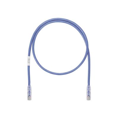 PANDUIT - Cable de Parcheo UTP, Cat6A, 24 AWG, CM, Color Azul, 15.24 Metros (50 Pies)