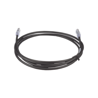 PANDUIT - Cable de Parcheo UTP, Cat6A, 24 AWG, CM, Color Negro, 1.52 Metros (5 Pies)