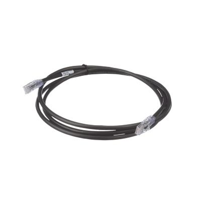 PANDUIT - Cable de Parcheo UTP, Cat6A, 24 AWG, CM, Color Negro, 1.52 Metros (5 Pies)