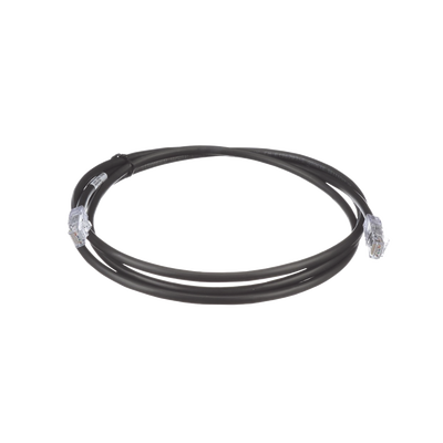 PANDUIT - Cable de Parcheo UTP, Cat6A, 24 AWG, CM, Color Negro, 1.52 Metros (5 Pies)