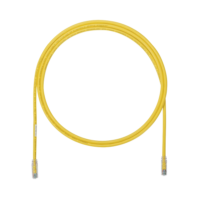 PANDUIT - Cable de Parcheo UTP, Cat6A, 24 AWG, CM, Color Amarillo, 1.52 Metros (5 Pies)