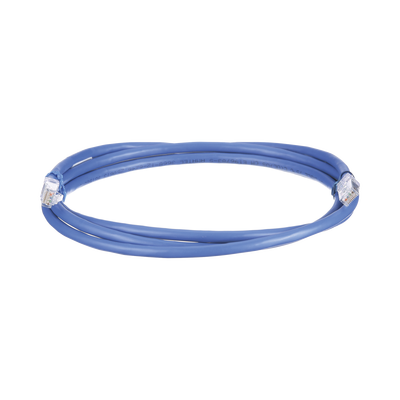 PANDUIT - Cable de Parcheo UTP, Cat6A, 24 AWG, CM, Color Azul, 2.13 Metros (7 Pies)