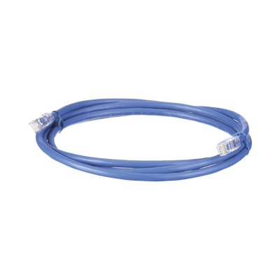 PANDUIT - Cable de Parcheo UTP, Cat6A, 24 AWG, CM, Color Azul, 2.13 Metros (7 Pies)