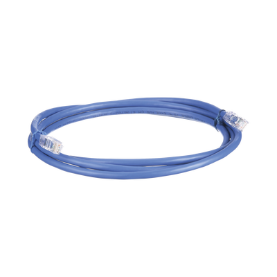 PANDUIT - Cable de Parcheo UTP, Cat6A, 24 AWG, CM, Color Azul, 2.13 Metros (7 Pies)