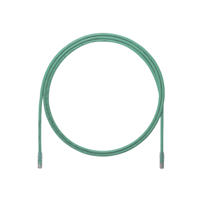 PANDUIT - Cable de Parcheo UTP, Cat6A, 24 AWG, CM, Color Verde, 2.13 Metros (7 Pies)