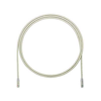 PANDUIT - Cable de Parcheo UTP, Cat6A, 24 AWG, CM, Color Gris, 2.13 Metros (7 Pies)
