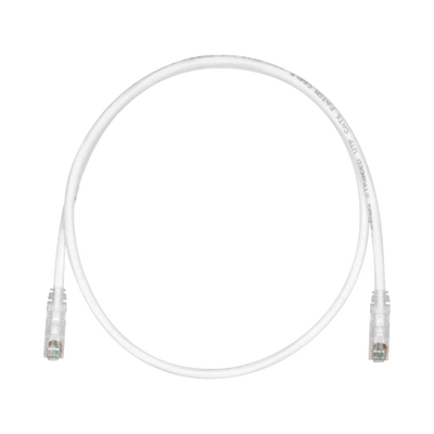 PANDUIT - Cable de Parcheo TX6, UTP Cat6, 24 AWG, CM, Color Blanco Mate, 50 cm (19.69 pulgadas)
