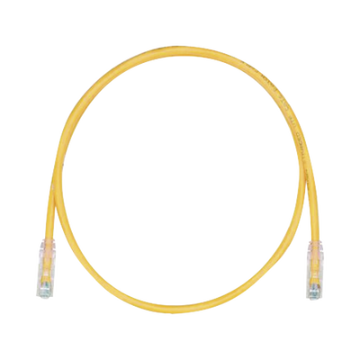 PANDUIT - Cable de Parcheo TX6, UTP Cat6, 24 AWG, CM, Color Amarillo, 3.05 Metros (10 Pies)