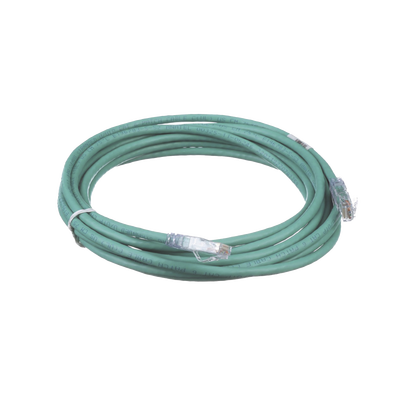 PANDUIT - Cable de Parcheo TX6, UTP Cat6, 24 AWG, CM, Color Verde, 4.57 Metros (15 Pies)