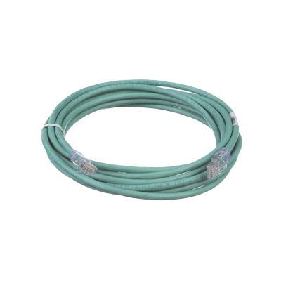 PANDUIT - Cable de Parcheo TX6, UTP Cat6, 24 AWG, CM, Color Verde, 4.57 Metros (15 Pies)