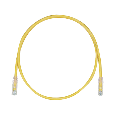 PANDUIT - Cable de Parcheo TX6, UTP Cat6, 24 AWG, CM, Color Amarillo, 4.57 Metros (15 Pies)