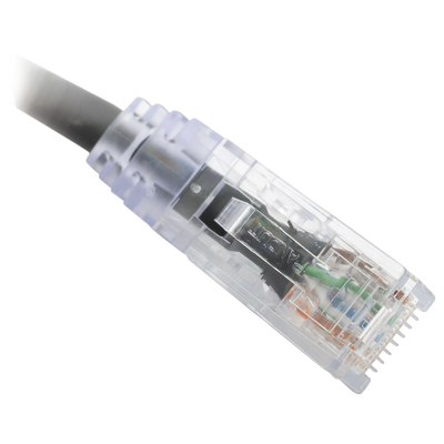 PANDUIT - Cable de Parcheo TX6, UTP Cat6, 24 AWG, CM, Color Negro, 0.3 Metros (1 Pie)