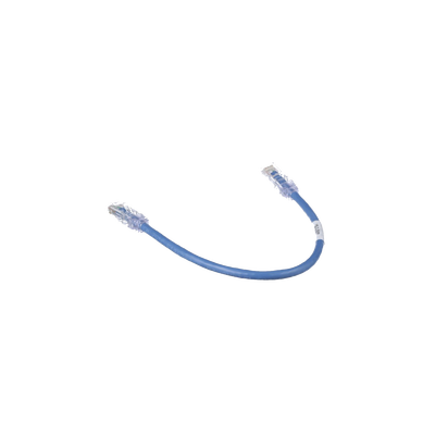 PANDUIT - Cable de Parcheo TX6, UTP Cat6, 24 AWG, CM, Color Azul, 0.3 Metros (1 Pie)