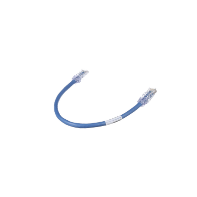 PANDUIT - Cable de Parcheo TX6, UTP Cat6, 24 AWG, CM, Color Azul, 0.3 Metros (1 Pie)