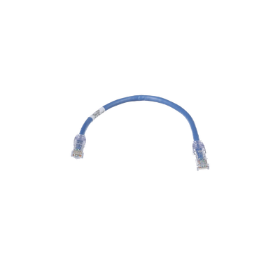 PANDUIT - Cable de Parcheo TX6, UTP Cat6, 24 AWG, CM, Color Azul, 0.3 Metros (1 Pie)