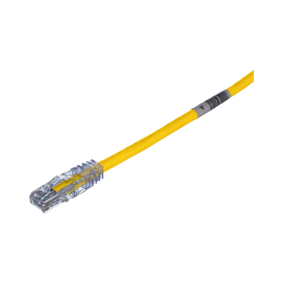 PANDUIT - Cable de Parcheo TX6, UTP Cat6, 24 AWG, CM, Color Amarillo, 6.10 Metros (20 Pies)
