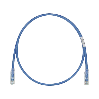 PANDUIT - Cable de Parcheo TX6, UTP Cat6, 24 AWG, CM, Color Azul, 7.62 Metros (25 Pies)