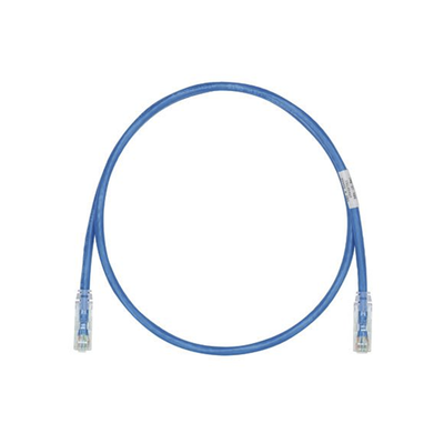 PANDUIT - Cable de Parcheo TX6, UTP Cat6, 24 AWG, CM, Color Azul, 0.61 Metros (2 Pies)
