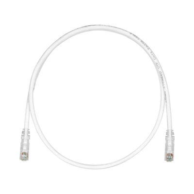 PANDUIT - Cable de Parcheo TX6, UTP Cat6, 24 AWG, CM, Color Blanco Mate, 9.14 Metros (30 Pies)