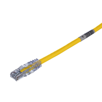 PANDUIT - Cable de Parcheo TX6, UTP Cat6, 24 AWG, CM, Color Amarillo, 9.14 Metros (30 Pies)