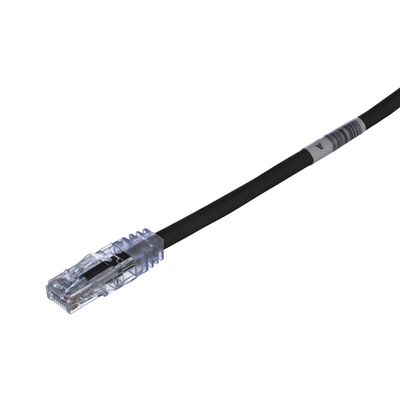 PANDUIT - Cable de Parcheo TX6, UTP Cat6, 24 AWG, CM, Color Negro, 0.91 Metros (3 Pies)