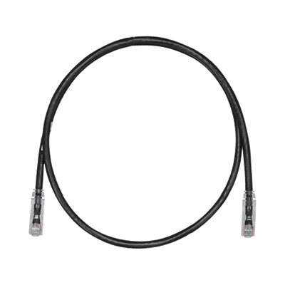PANDUIT - Cable de Parcheo TX6, UTP Cat6, 24 AWG, CM, Color Negro, 0.91 Metros (3 Pies)