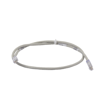 PANDUIT - Cable de Parcheo TX6, UTP Cat6, 24 AWG, CM, Color Gris, 0.91 Metros (3 Pies)