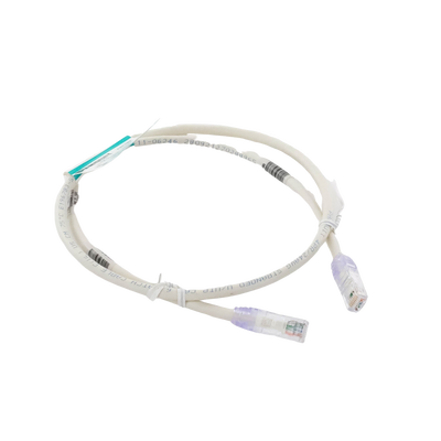 PANDUIT - Cable de Parcheo TX6, UTP Cat6, 24 AWG, CM, Color Blanco Mate, 0.91 Metros (3 Pies)