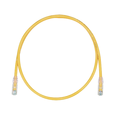 PANDUIT - Cable de Parcheo TX6, UTP Cat6, 24 AWG, CM, Color Amarillo, 1.52 Metros (5 Pies)