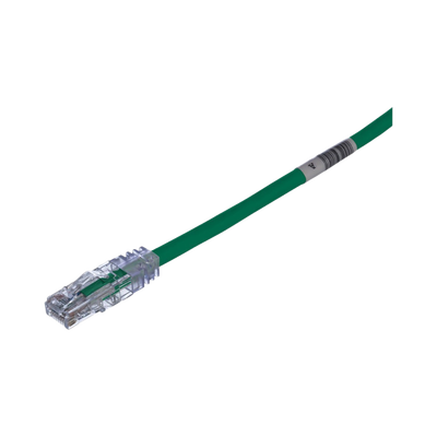 PANDUIT - Cable de Parcheo TX6, UTP Cat6, 24 AWG, CM, Color Verde, 2.13 Metros (7 Pies)