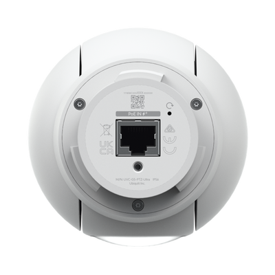 UBIQUITI - Camara UniFi G5 PTZ resolución 2K (4MPX) control de giro e inclinación, zoom óptico 2X, visión noctura IR 20 mts, apta para exterior, POE+
