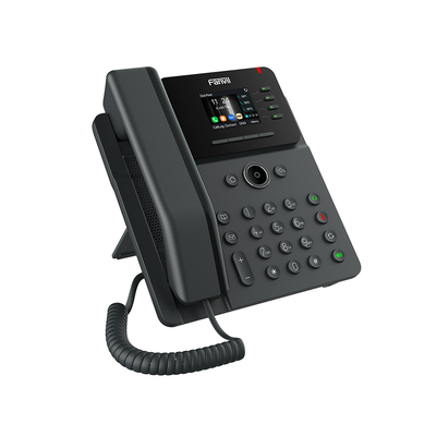 FANVIL - Teléfono IP Wi-Fi Empresarial,Bluetooth, 4 líneas SIP, pantalla a color 2.4", PoE, puertos Gigabit, conferencia local de 6 vías.