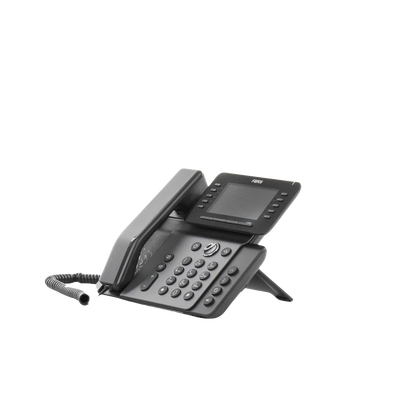 FANVIL - Teléfono IP Empresarial Esencial WiFi / Bluetooth, 20 líneas SIP, pantalla a color 4.3" ajustable, PoE, puertos Gigabit, conferencia local de 6 vías.