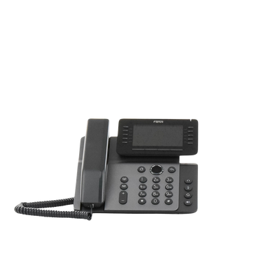 FANVIL - Teléfono IP Empresarial Esencial WiFi / Bluetooth, 20 líneas SIP, pantalla a color 4.3" ajustable, PoE, puertos Gigabit, conferencia local de 6 vías.