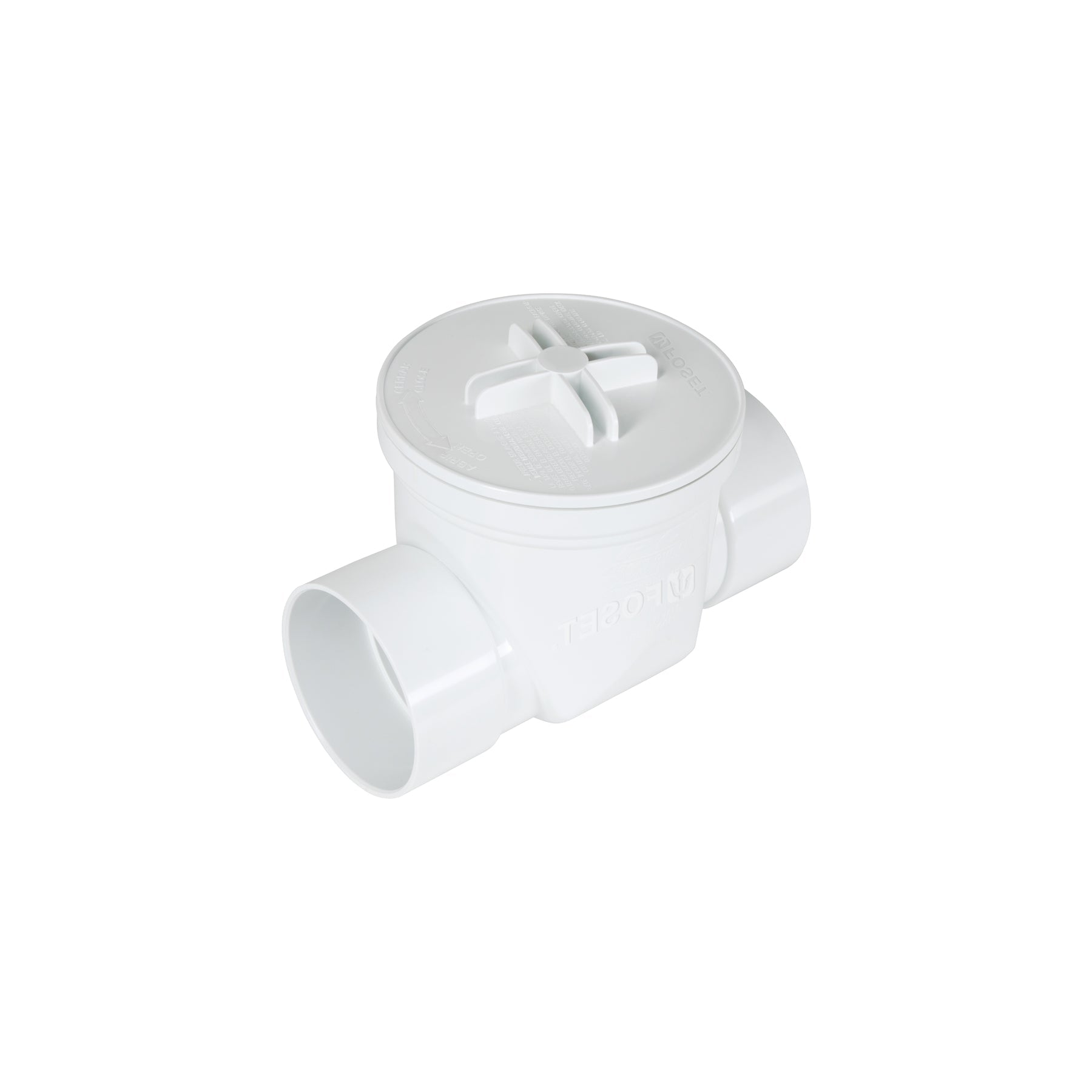 Valvula antirretorno de ABS de 4', Foset