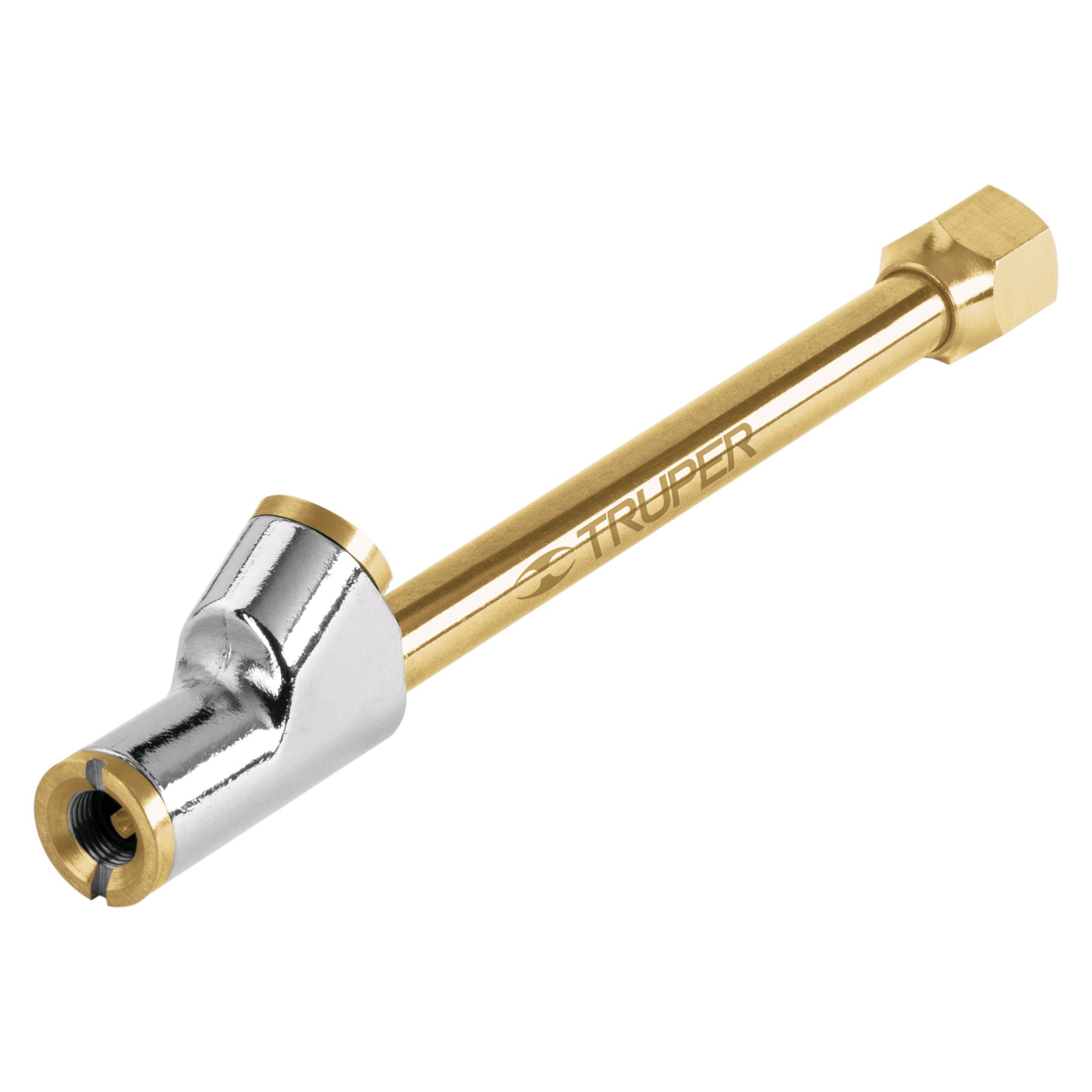 Inflador de cabeza doble, cuerda 1/4' NPT, TRUPER