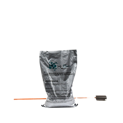 TOTAL GROUND - Electrodo Para Tierra Física para Aplicaciones Residenciales y Antenas de Baja Potencia.