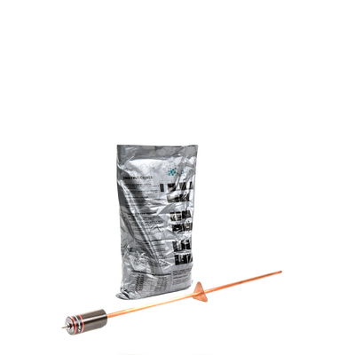 TOTAL GROUND - Electrodo Para Tierra Física para Aplicaciones Residenciales y Antenas de Baja Potencia.
