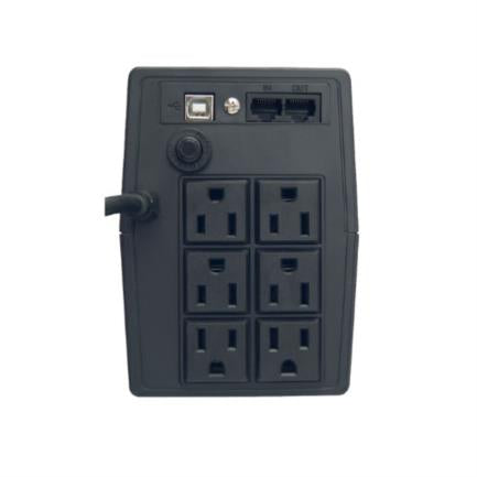 VICA - UPS Vica Óptima 750 750VA/360W 6 NEMA 5-15R 2 Reguladas Y 4 Respaldadas 3 Años WTY