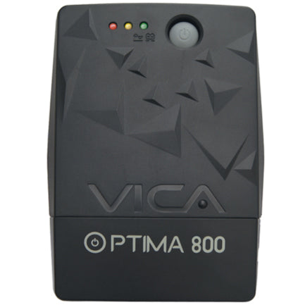 VICA - UPS Vica Ópima 800 800VA 480W 6 NEMA 5-15R 2 Reguladas Y 4 Respaldadas 3 Años WTY