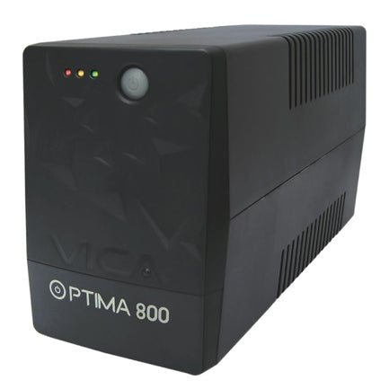 VICA - UPS Vica Ópima 800 800VA 480W 6 NEMA 5-15R 2 Reguladas Y 4 Respaldadas 3 Años WTY