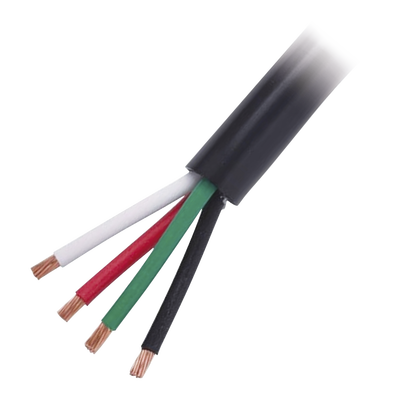 INDIANA - Cable Eléctrico de Uso Rudo 4 Hilos Calibre 16 AWG, Hasta 600 V. Rollo de 100 m.