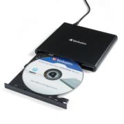 VERBATIM - Quemador/Lector VERBATIM Externo de CD-DVD - Negro