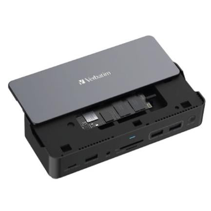 VERBATIM - Docking VERBATIM (Carcasa SSD) USB-C Pro 15 en 1