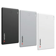 VERBATIM - Localizador Verbatim My Finder Bluetooth Tarjeta 3 pack Negro Gris y Blanco