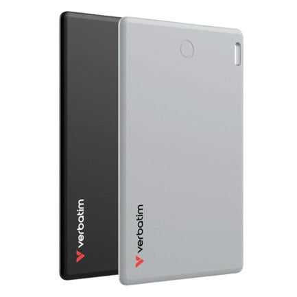 VERBATIM - Localizador Verbatim My Finder Bluetooth Tarjeta 2 pzas Negro Plateado